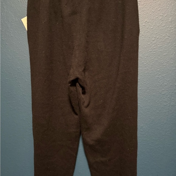 Splendid Elizabeth Cotton Blend Knit Joggers M Black - Picture 6 of 6